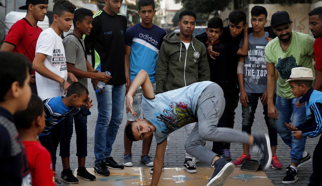FOTO: Mengintip Anak-Anak Palestina Saat Latihan Dance ...