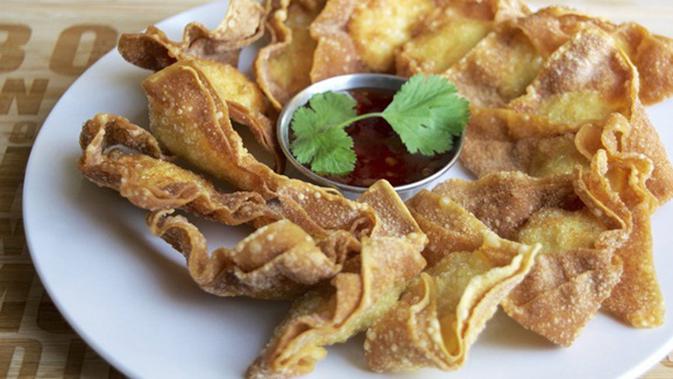 Resep Wonton Goreng Isi Udang Ayam khas Thailand 