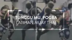 Santer dihubungkan dengan Manchester United, gelandang Juventus Paul Pogba asik latihan Muay Thai di New York.