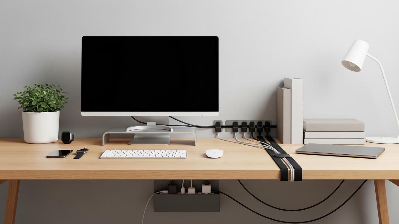 Trik Menata Kabel Charger agar Rumah Tidak Terlihat Berantakan (AI Generated)