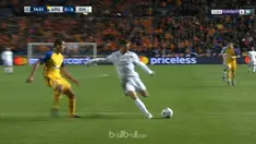 Cristiano Ronaldo membukukan gol kedelapan di Liga Champions musim ini, insipirasi kemenangan telak Real Madrid 6-0 atas APOEL Nicosia