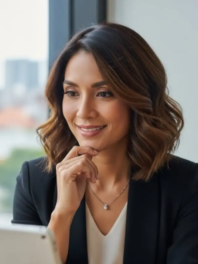 Potongan Rambut Ibu Sibuk dari Gaya Klasik hingga Modern 2025 (Image by Gemini AI)