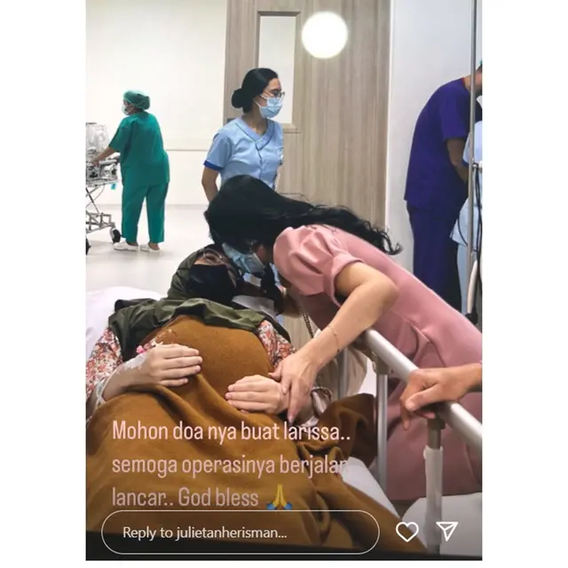 6 Potret Detik-detik Larissa Chou Lahirkan Anak Kedua, Ditemani Suami dan Ibunda