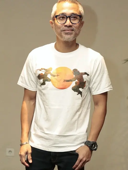 Lukman mendapatkan peran antagonis bernama Weku Alit. Tokoh licik, meski merasakan bangga bisa terlibat dalam film garapan rumah produksi Lifelike Pictures tersebut. (Nurwahyunan/Bintang.com)