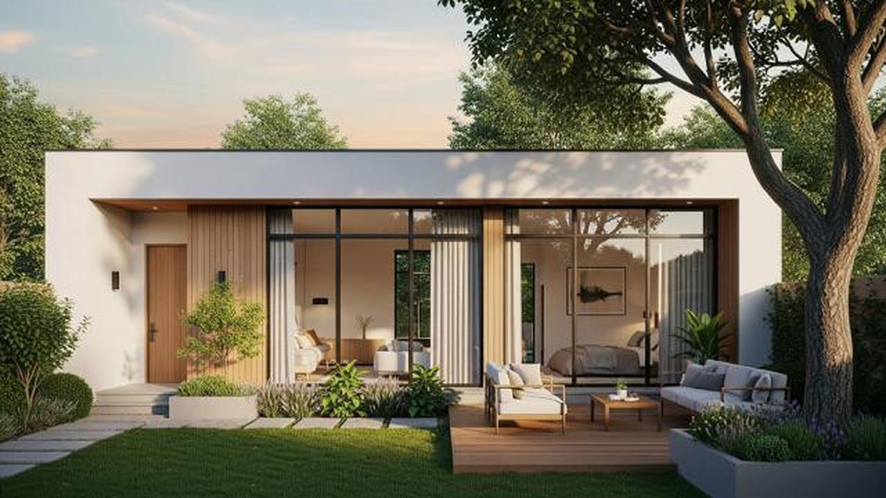 9 Desain Rumah Kecil 3 Kamar dengan Taman Belakang yang Fungsional dan Asri
