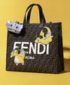 Tahun ini, Silvia Venturini Fendi dan Kim Jones berkolaborasi dengan label street wear Fragment’s Hiroshi Fujiwara dan The Pokémon Company. [Foto: Fendi.dok]