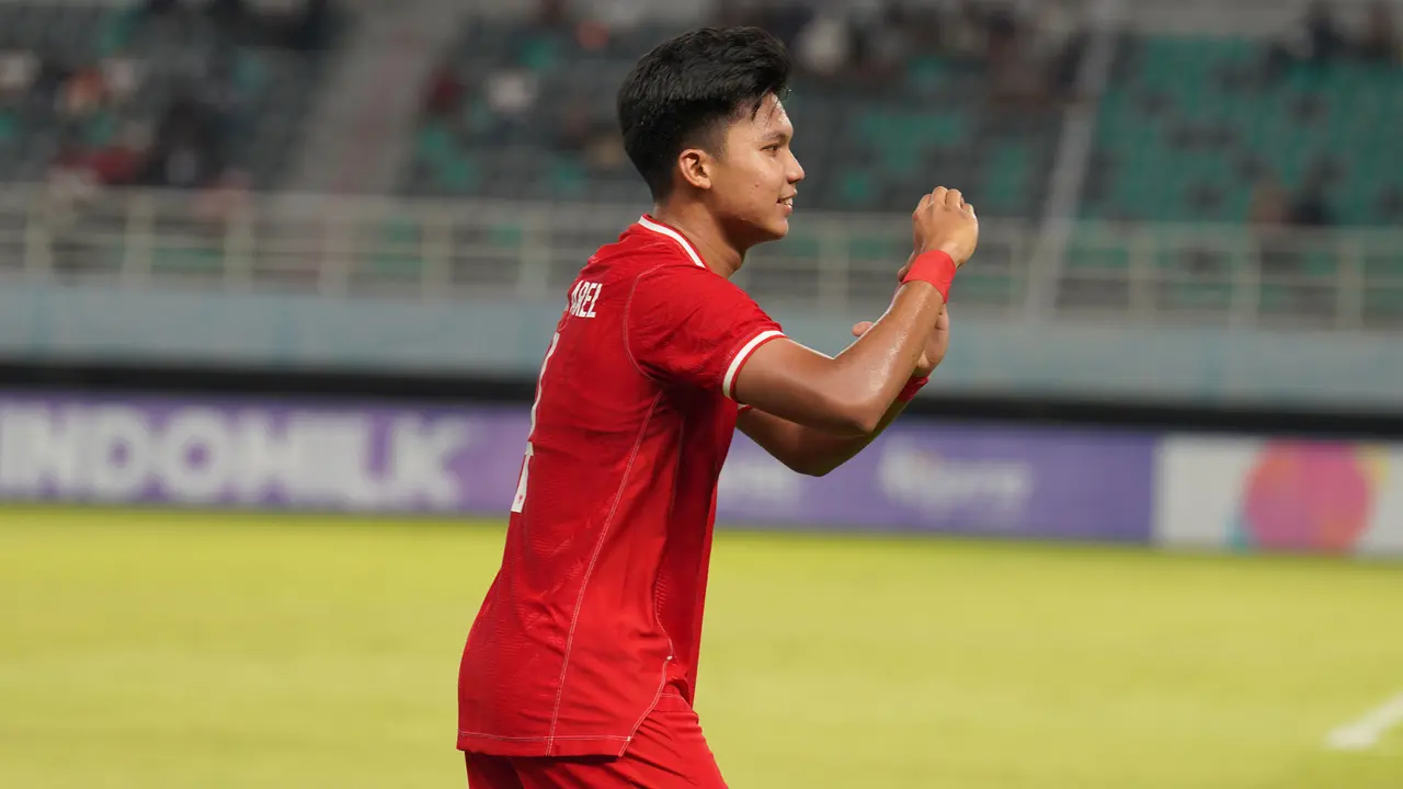 Pemain Timnas Indonesia Kadek Arel
