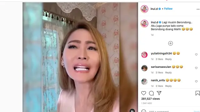 Video Inul Daratista yang mengaku suka berondong