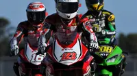 Tiga pembalap AHRT akan tampil pada seri ketiga Asia Road Racing Championship 2018 di Sirkuit Suzuka, Jepang, Sabtu-Minggu (2-3/5/2018). (AHRT)
