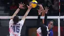 Kemenangan perdana Jakarta Electric PLN di Proliga 2026 tak lepas dari duet pemain asing mereka, Neriman Ozsoy dan Celeste Plak. (Dok. PBVSI)
