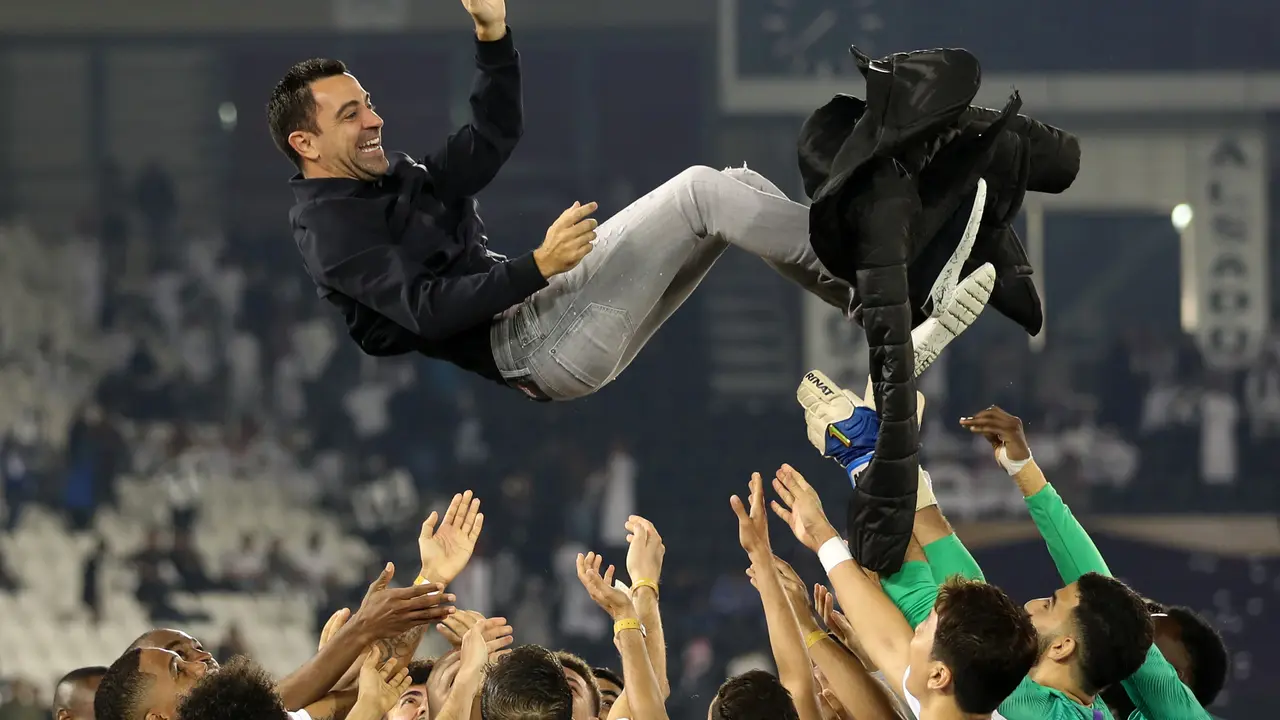 Mantan pemain Barcelona, Xavi Hernandez