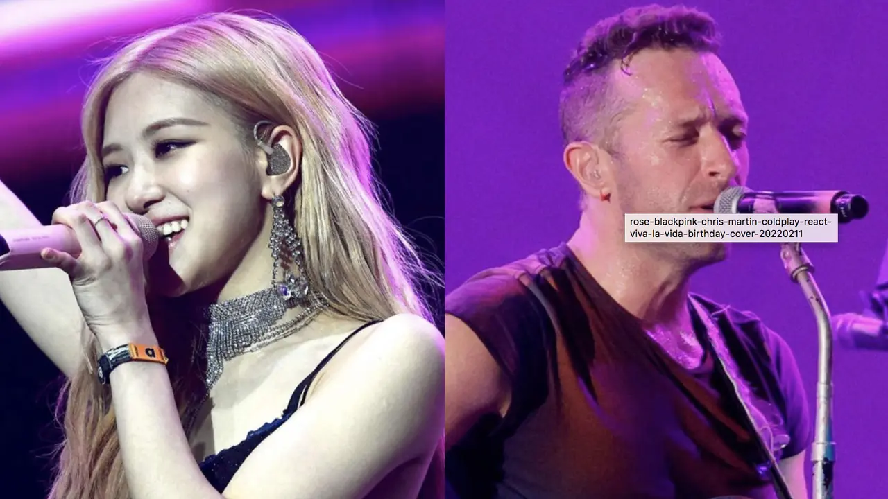 Rose BLACKPINK cover lagu Viva La Vida milik Coldplay