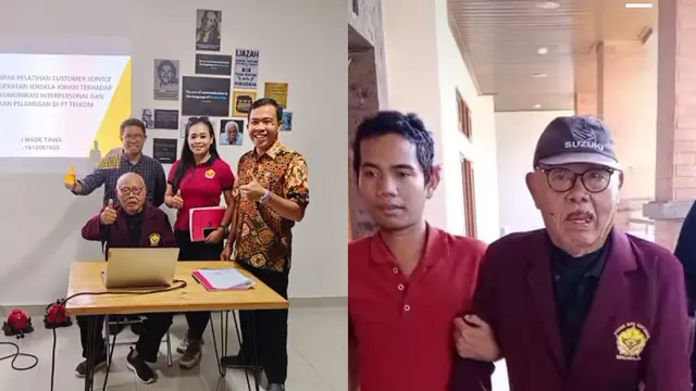 Kakek 80 Tahun Ujian Skripsi