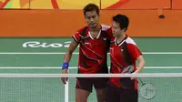 Zhang Nan/Zhao Yunlei merupakan musuh bebuyutan Tontowi Ahmad/Liliyana Natsir, dari 18 duel, Owi/Butet kalah 13 kali termasuk dalam delapan laga terakhir sejak 2014. (Reuters/Marcelo Del Pozo)