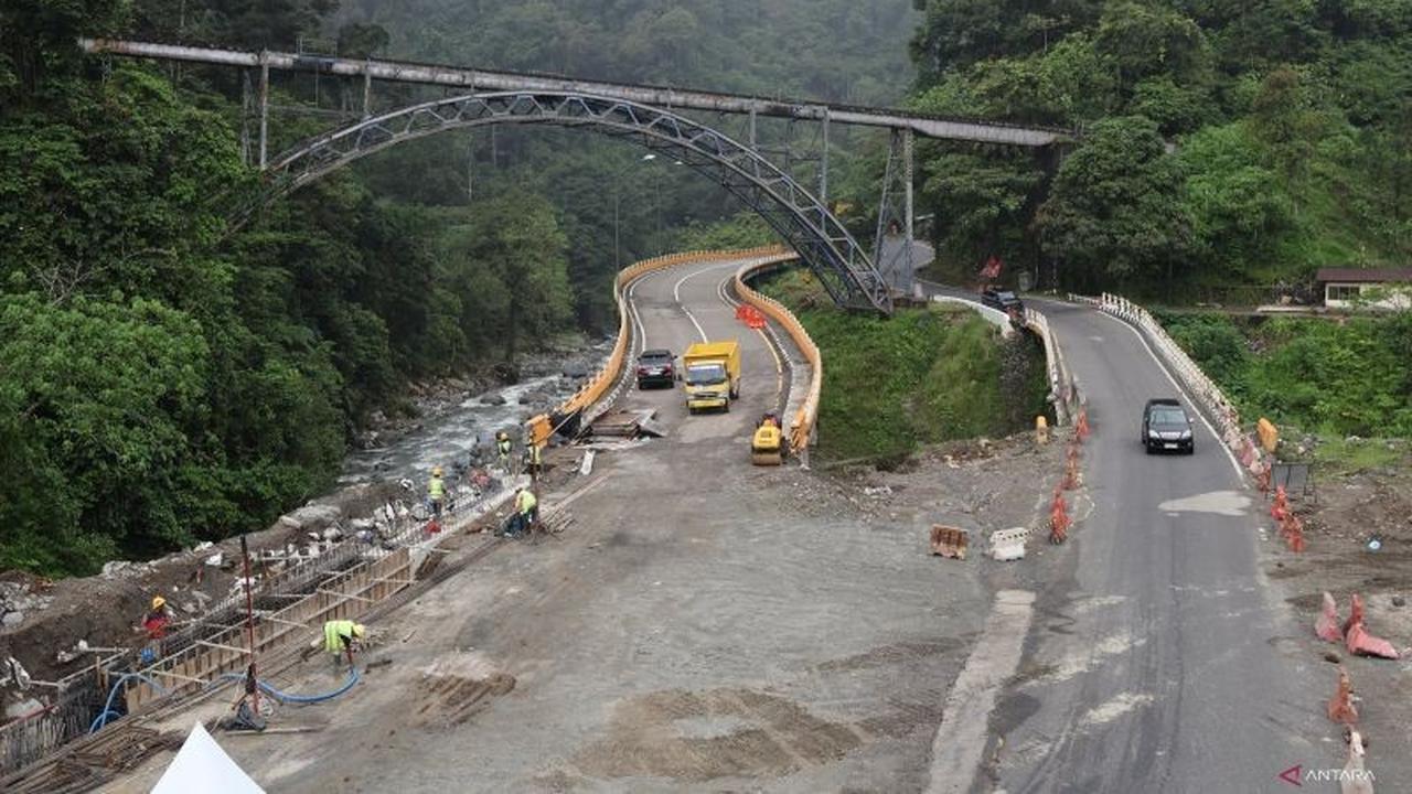 BPJN Sumbar Pastikan Jembatan Kembar Padang Panjang Berfungsi Penuh Sambut Idul Fitri 1447 H