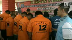 Polres Pelabuhan Belawan ringkus kawanan pencuri kelapa sawit yang berpenghasilan puluhan huta rupiah