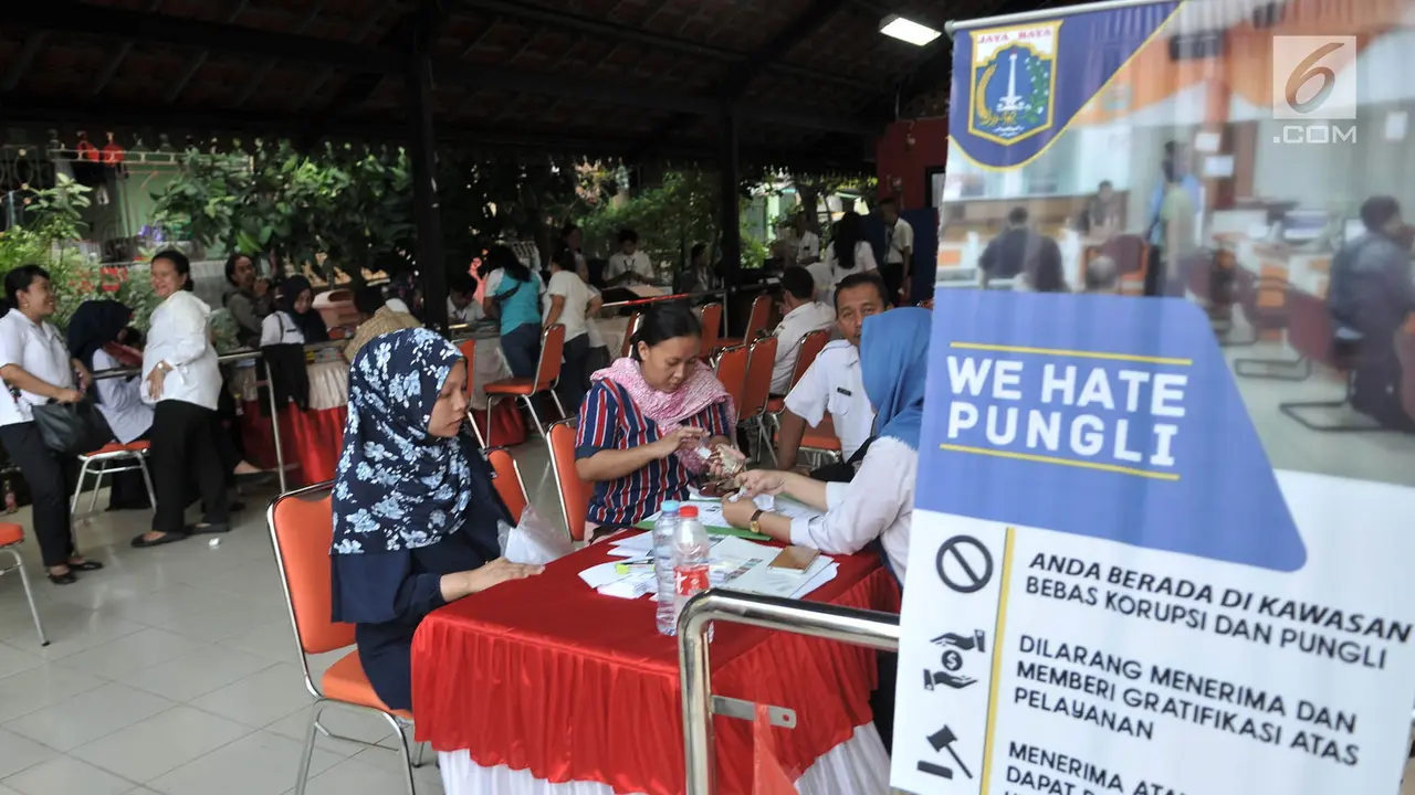 Operasi Biduk Warga Pendatang di Jakarta Pusat