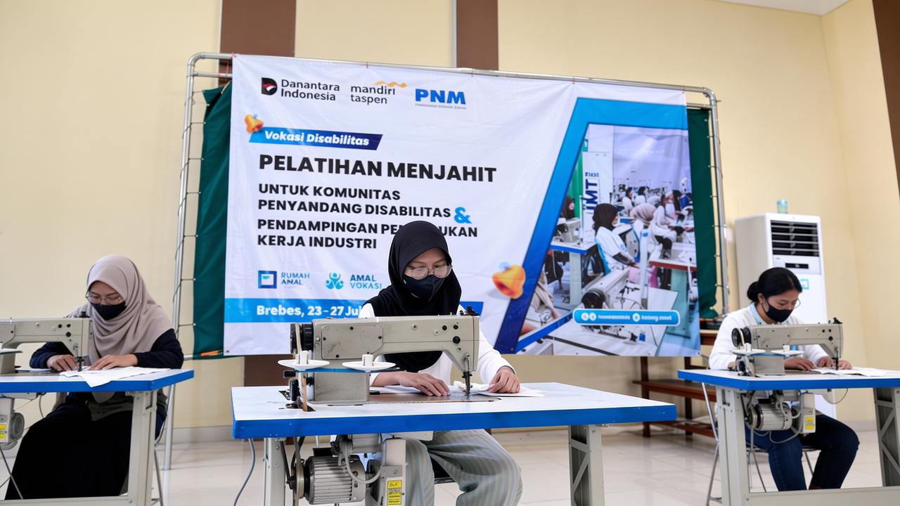 PNM Gelar Pelatihan Vokasi Menuju Kemandirian untuk Difabel