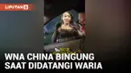 WNA Asal China Bingung Kaca Mobilnya Digetok Waria