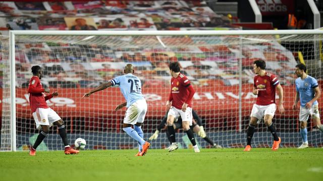 FOTO: Kalahkan MU, Manchester City Tantang Tottenham Hotspur di Final Piala Liga Inggris