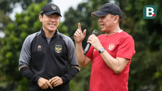 Latihan Timnas Indonesia U-20 untuk Piala Asia U-20 2023
