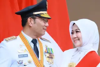 Ridwan Kamil dan Atalia Praratya. (Foto: Dok. Instagram @ataliapr)