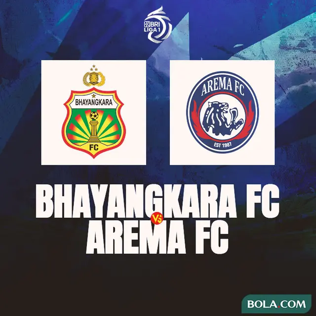 Liga 1 - Bhayangkara FC Vs Arema FC