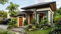 8 Kombinasi Warna untuk Fasad Rumah yang Menggunakan Batu Alam, Cantik dan Elegan