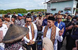 Pertamina Patra Niaga bersama Kementerian Koperasi serta Pemerintah Provinsi Lampung dan Pemerintah Kabupaten Lampung Timur melaksanakan Groundbreaking pembangunan Stasiun Pengisian Bahan Bakar untuk Nelayan (SPBUN) KUD Bina Mina di Kecamatan Labuhan Maringgai, Kabupaten Lampung Timur.