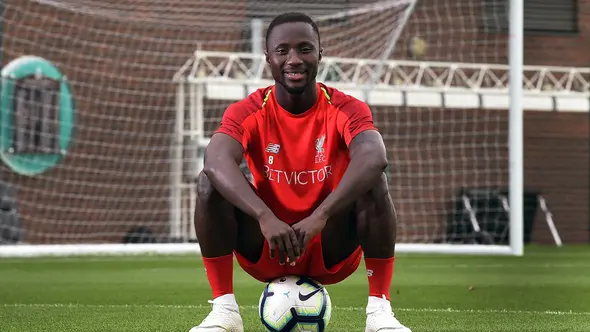 Gelandang anyar Liverpool, Naby Keita, mengaku sudah sedari bocah menyukai The Reds. (dok. Liverpool)