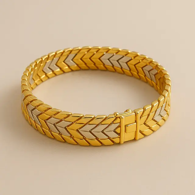 Model Gelang Lipan Emas 24 Karat Terbaru 2025