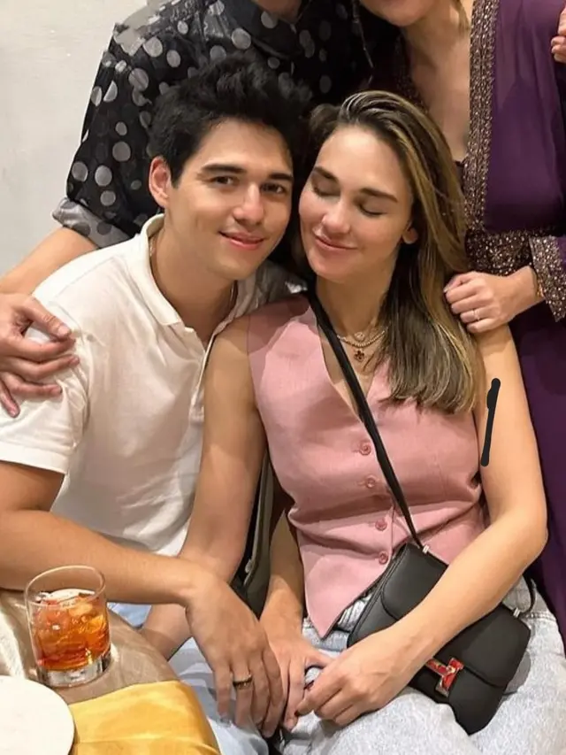 Luna Maya dan Maxime Bouttier
