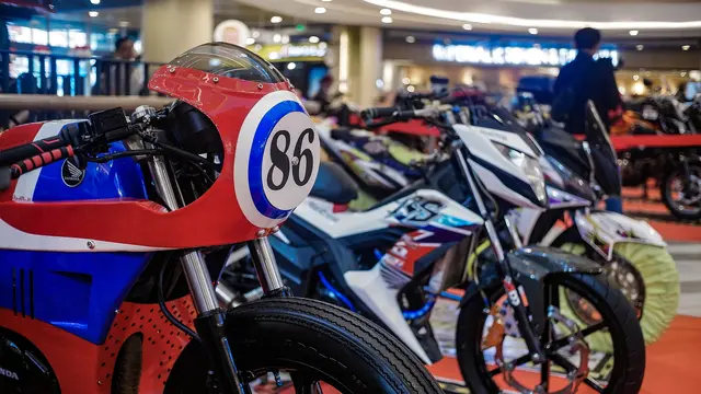 Kumpulan Potret Motor Keren di Honda Modif Contest 2023 Seri Pekanbaru