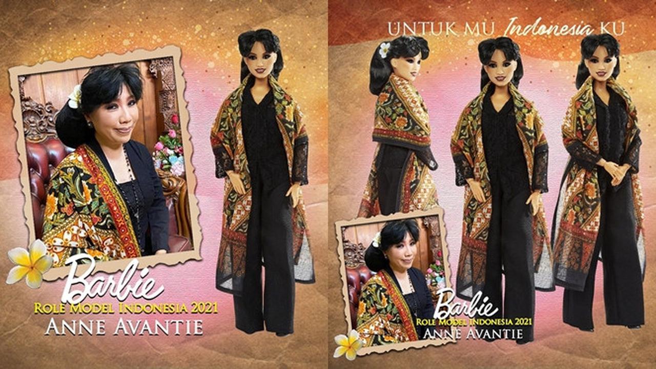 6 Potret Desainer Anne Avantie, Orang Indonesia Pertama Jadi Role Model Barbie