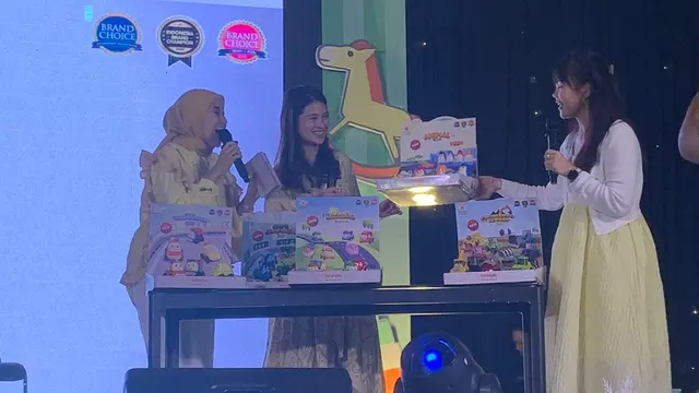 Vinessa Inez saat ditemui di Wikibex, JIExpo Kemayoran, Jumat, 3 Maret 2023.