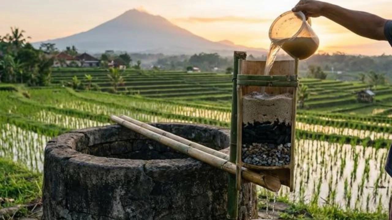 Cara Mudah dan Cepat Menjernihkan Air Sumur hingga Sejernih Kaca