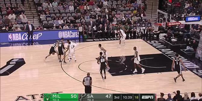 VIDEO: Game Recap NBA 2017-2018, Bucks 94 Vs Spurs 87