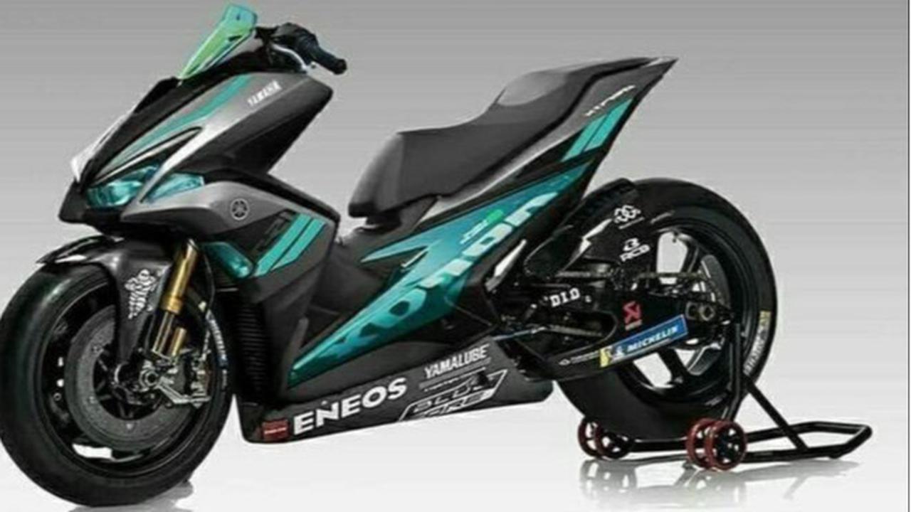 10 Gaya Modifikasi Yamaha Aerox Bertema Sporty yang Menjadi Favorit di Kalangan Remaja