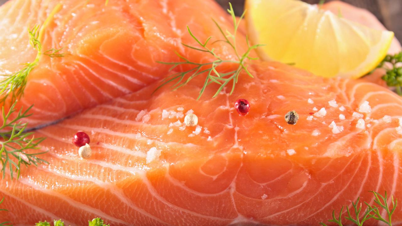 Ikan Salmon Daging Salmon