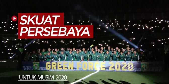 VIDEO: Megahnya Peluncuran Skuat Persebaya untuk Musim 2020