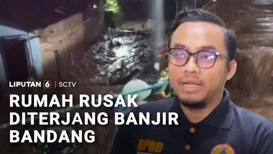 Banjir Bandang Menerjang Permukiman di Lereng Gunung Merbabu
