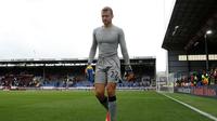 Simon Mignolet, bersaing dengan kiper lainnya di Liverpool untuk memperebutkan tempat inti. (Reuters/Lee Smith)