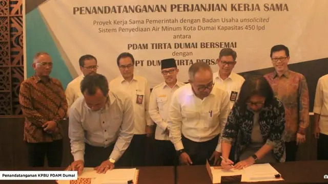 Kementerian PUPR Fasilitasi KPBU SPAM Kota Dumai