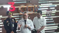 Menteri Perdagangan Zulkifli Hasan kunjungi Terminal 3 Bandara Internasional Soekarno Hatta, Senin (6/5/2024). (Foto: Liputan6.com/Pramita T)