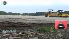Keluarga Bobby Nasution sudah mempersiapkan lahan parkir seluas tiga hektare untuk menggelar ngunduh mantu Kahiyang Ayu.