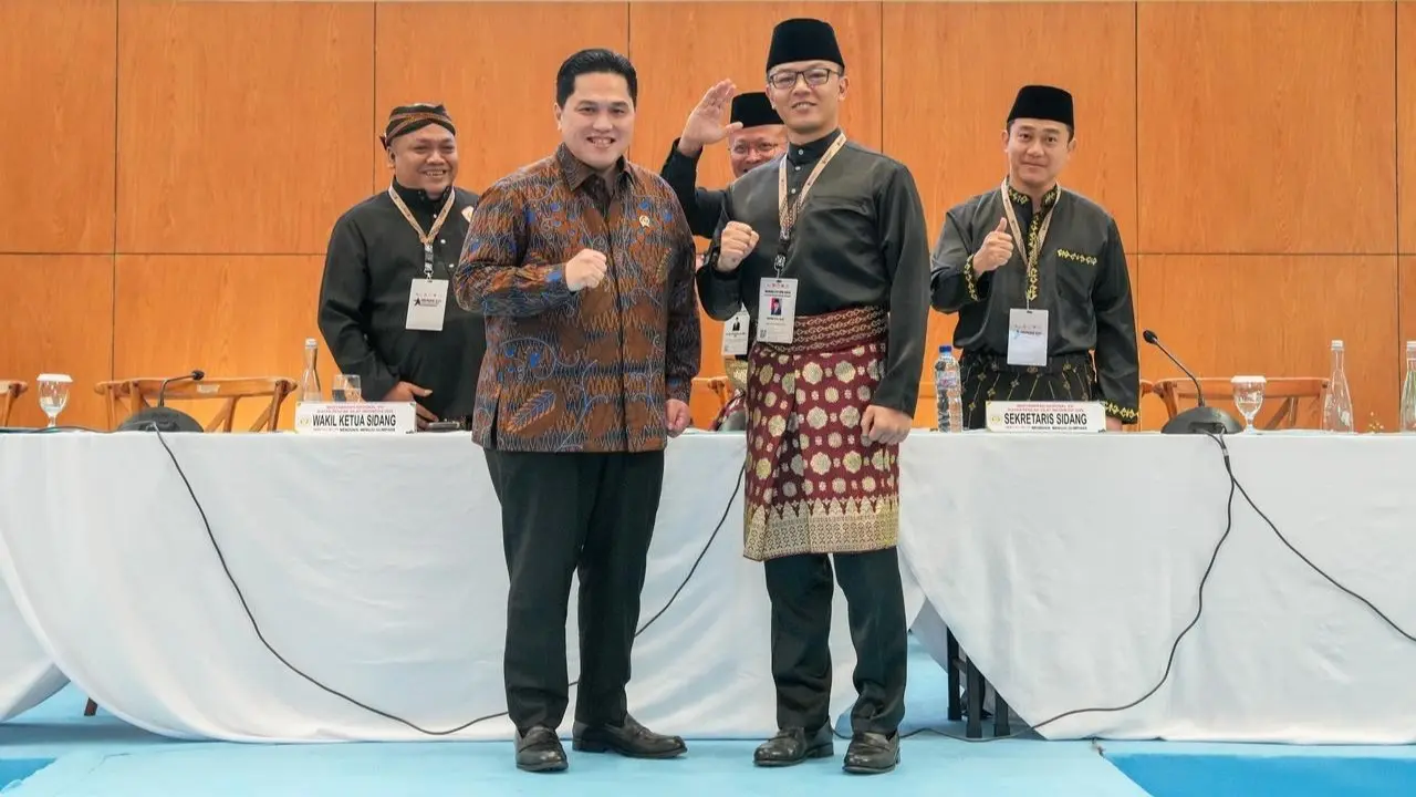 Menpora Erick Thohir bersama Ketua Umum PB IPSI, Sugiono