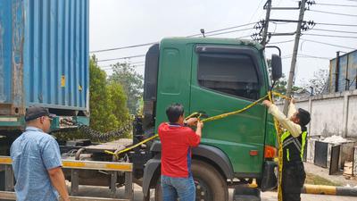 Cerita Tragis Sopir Kontainer dari Jakarta Tewas Kesetrum di Palembang