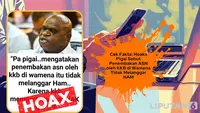 Cek Fakta: Hoaks Natalius Pigai Sebut Penembakan ASN oleh KKB di Wamena Tidak Melanggar HAM