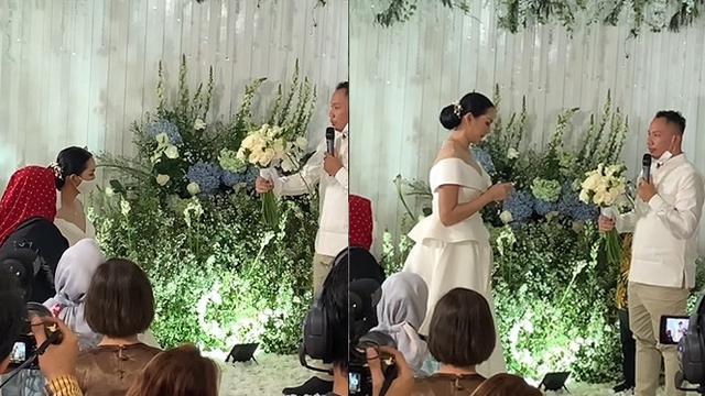 6 Momen Lamaran Vicky Prasetyo dan Kalina Ocktaranny, Penuh Kebahagiaan