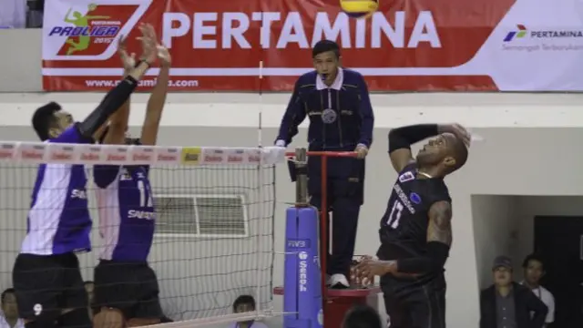 Palembang Bank SumselBabel vs Surabaya Samator
